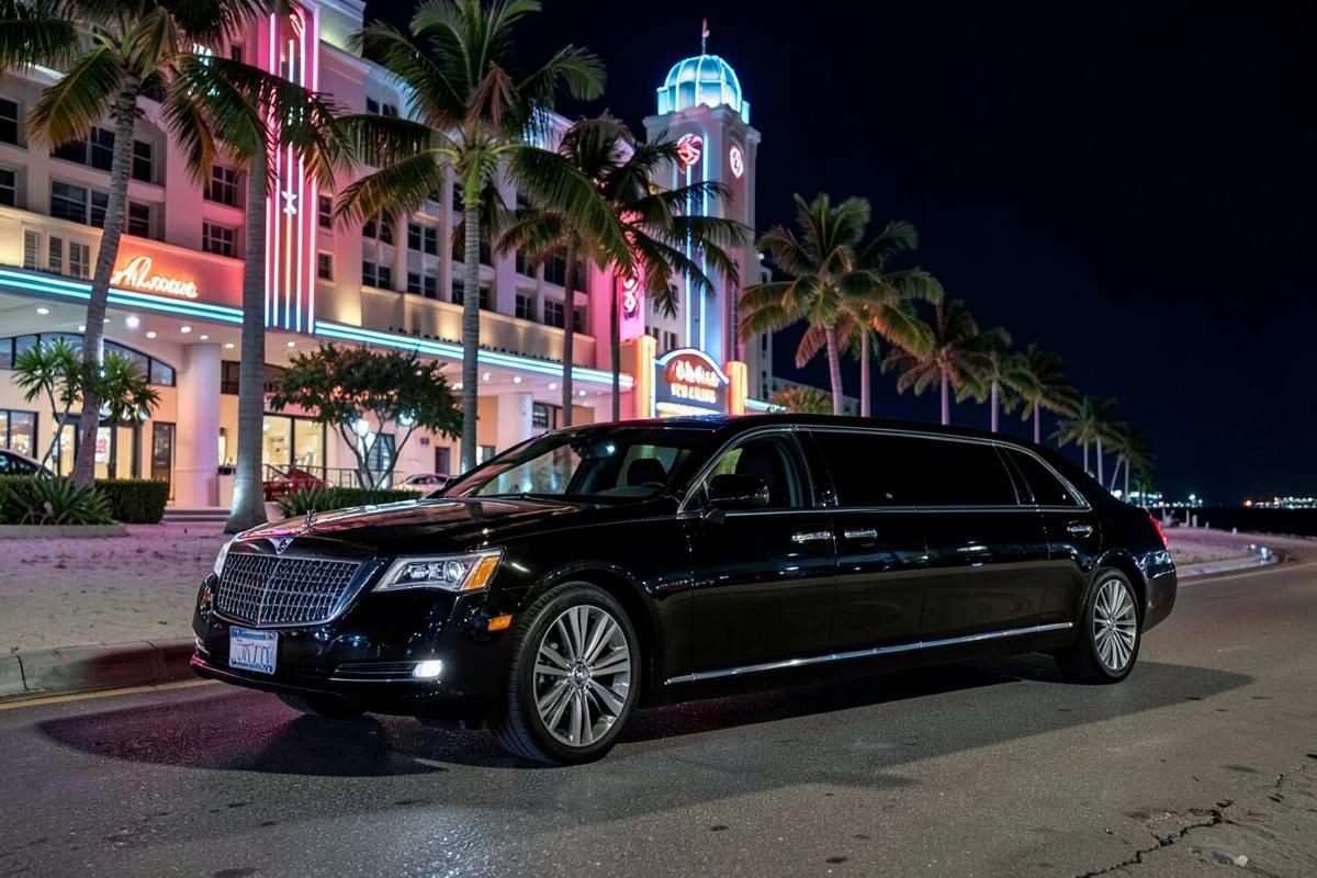 Lincoln Stretch Limousine — Stretch Limo for hire in Miami